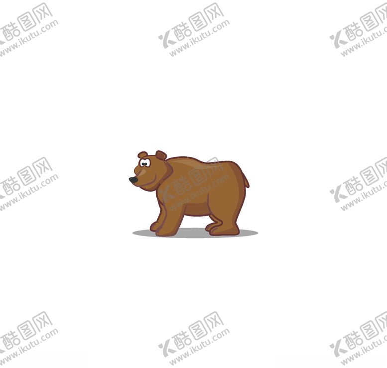 编号：16319604202125114967【酷图网】源文件下载-卡通狗熊