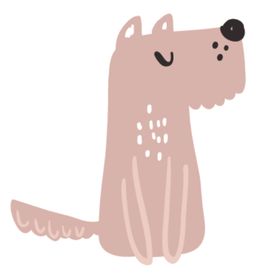 猫狗主题插画图案