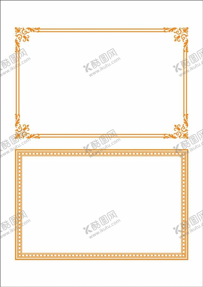 编号：69189111011514092430【酷图网】源文件下载-矢量边框标题花纹花边