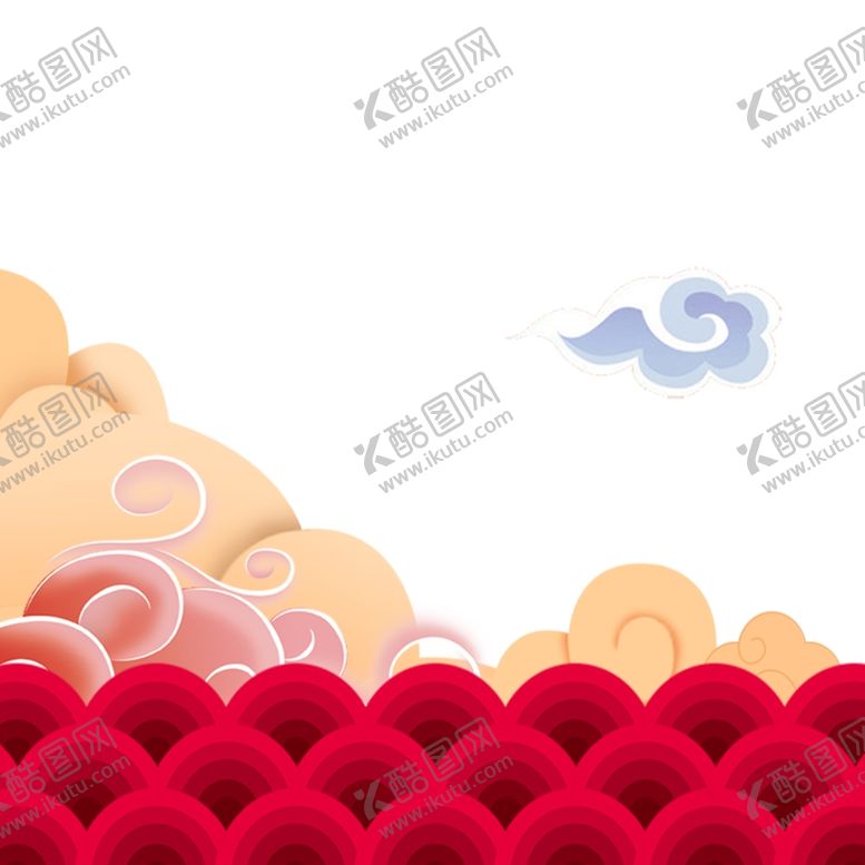 编号：12920111011233188563【酷图网】源文件下载-祥云背景