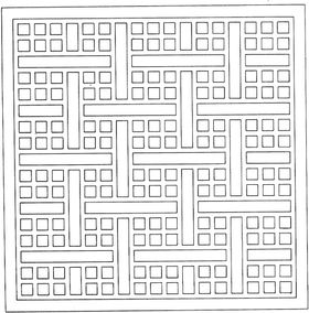 镂空花图案纹雕古典纹