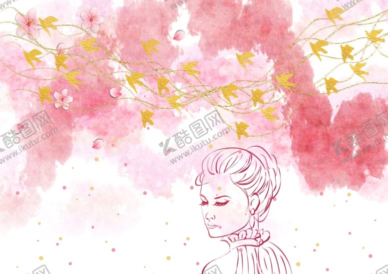 编号：44159804232033271937【酷图网】源文件下载-人物生活场景卡通插画