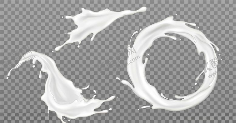 编号：34488109160159348976【酷图网】源文件下载-牛奶