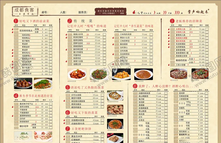 编号：48741605030346112480【酷图网】源文件下载-点菜单