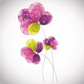 气球生日装饰性彩色休闲