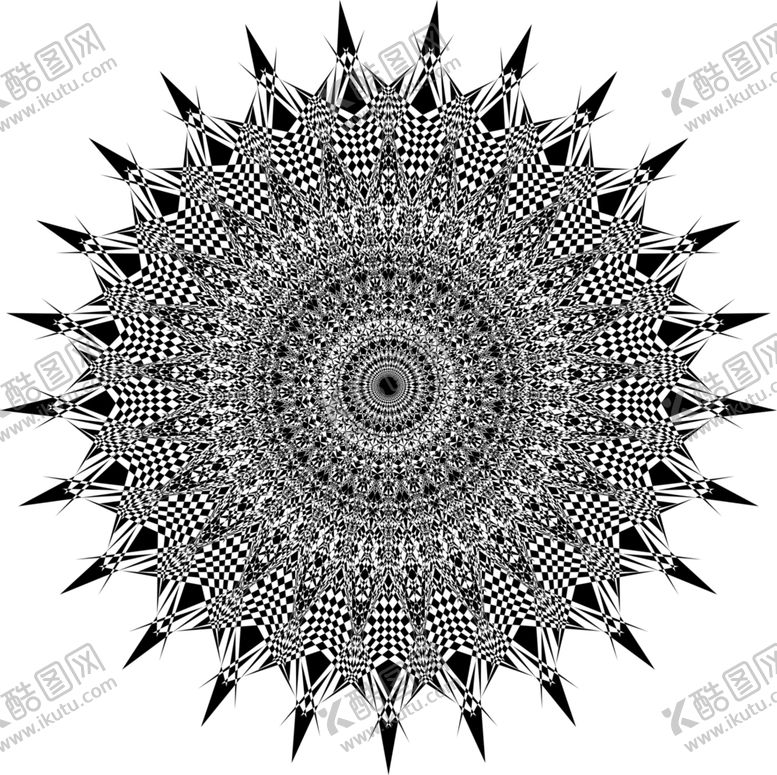 编号：64289009091054079950【酷图网】源文件下载-曼陀罗图案