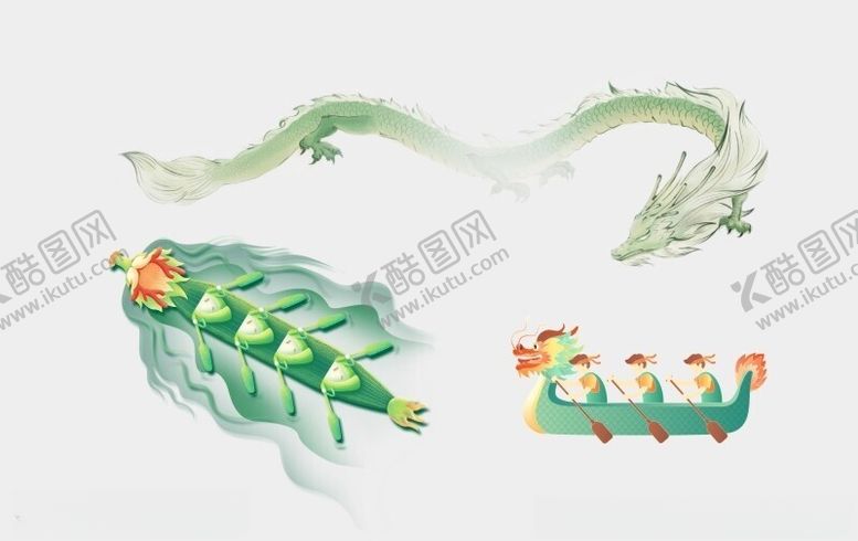 编号：16064601251231471053【酷图网】源文件下载-端午节龙舟素材