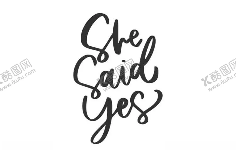 编号：19157209221501576725【酷图网】源文件下载-婚礼婚庆英文字体设计