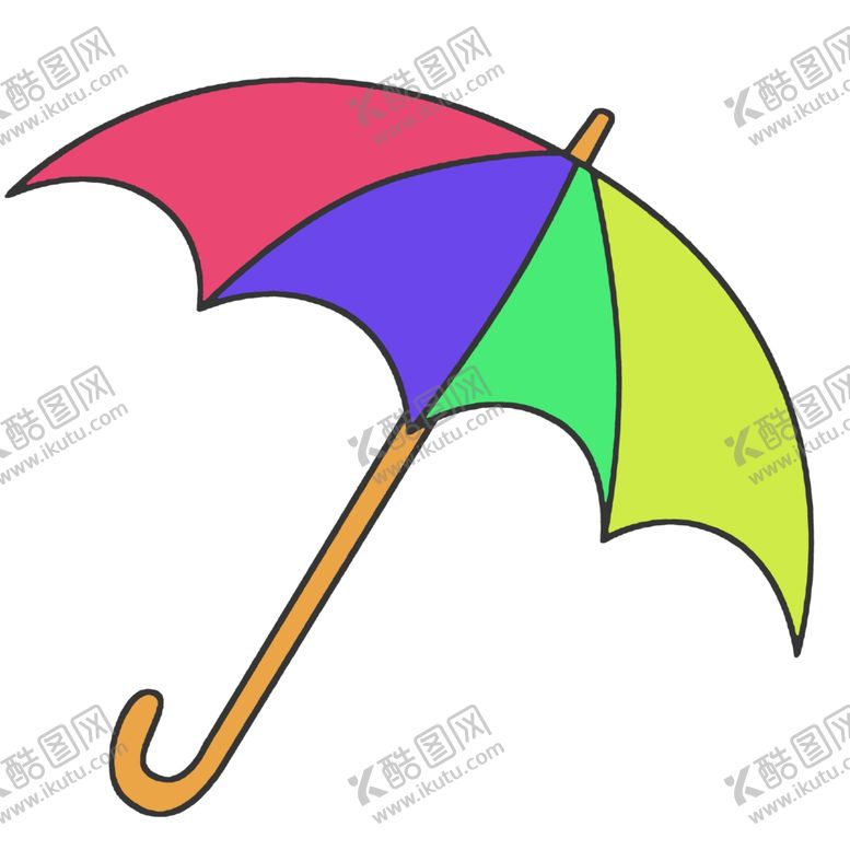 编号：81367209171606154324【酷图网】源文件下载-彩虹伞