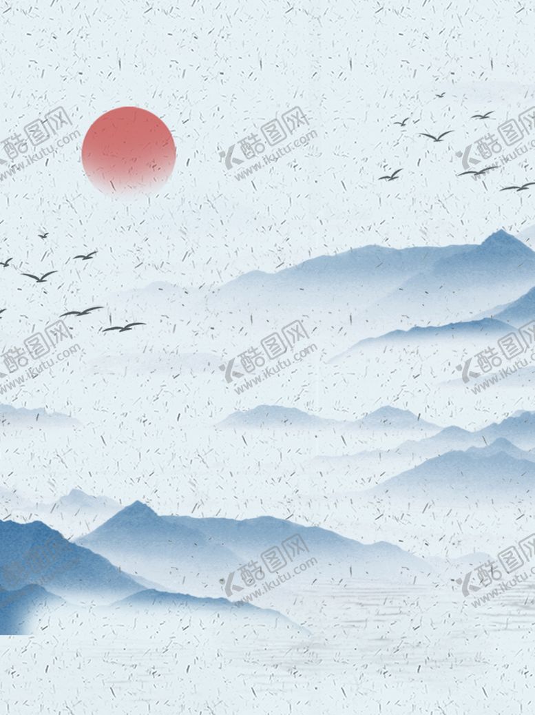 编号：42700905180710222562【酷图网】源文件下载-水墨海报素材毛笔画素材墨迹