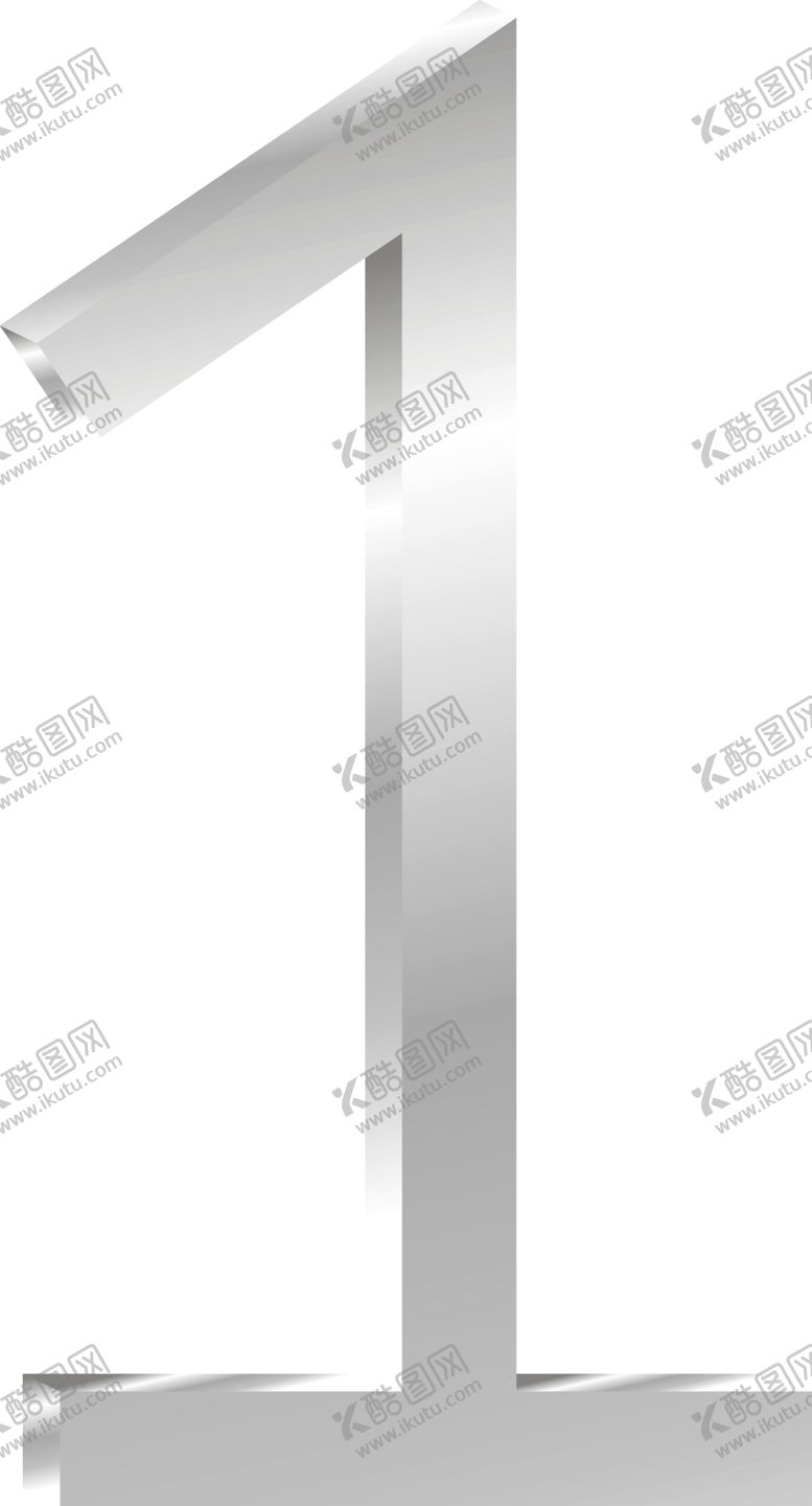 编号：15212910191917573410【酷图网】源文件下载-金属数字