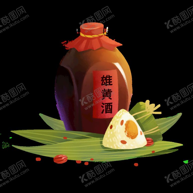 编号：49328509210452546452【酷图网】源文件下载-端午节雄黄酒
