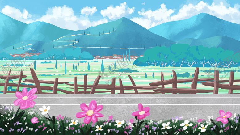编号：02418709181153581965【酷图网】源文件下载-小清新简约创意海报图片