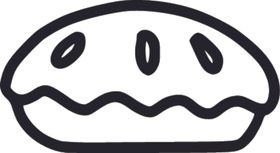 烘焙主题简笔画