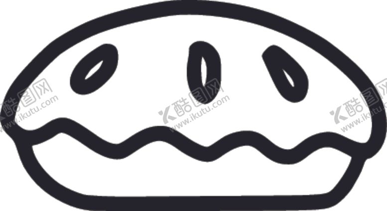 编号：87486406170426214096【酷图网】源文件下载-烘焙主题简笔画