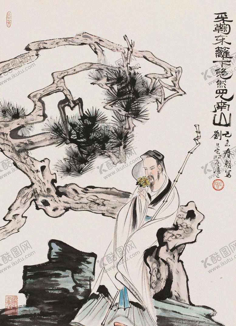 编号：78796406242313489532【酷图网】源文件下载-刘旦宅国画中国画传统画