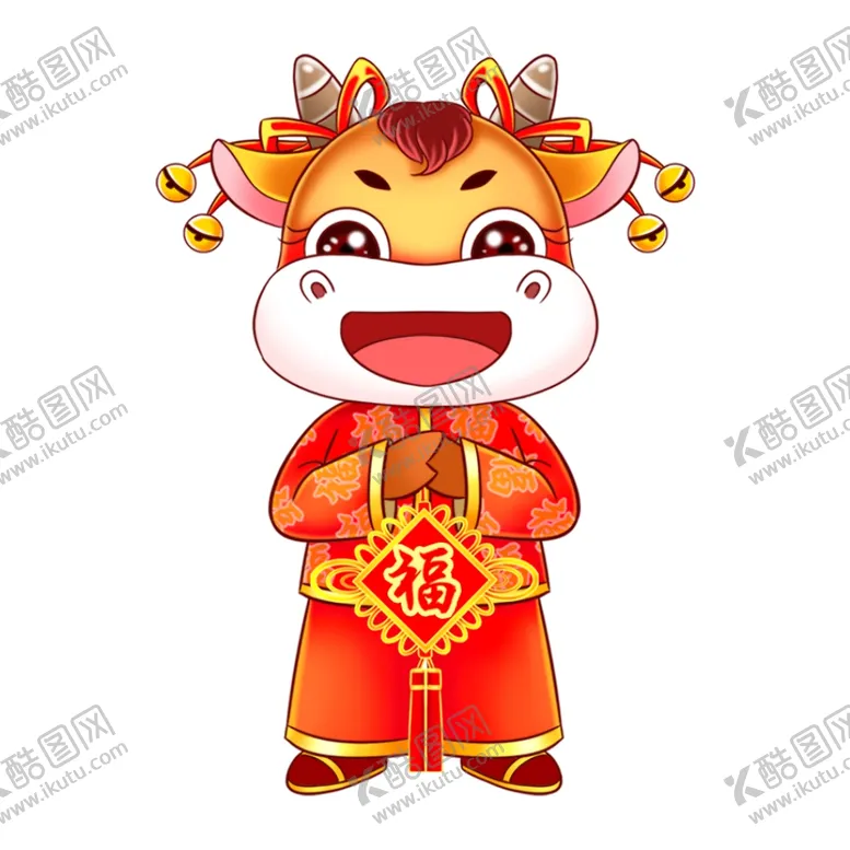 编号：12868505151825251396【酷图网】源文件下载-新年牛