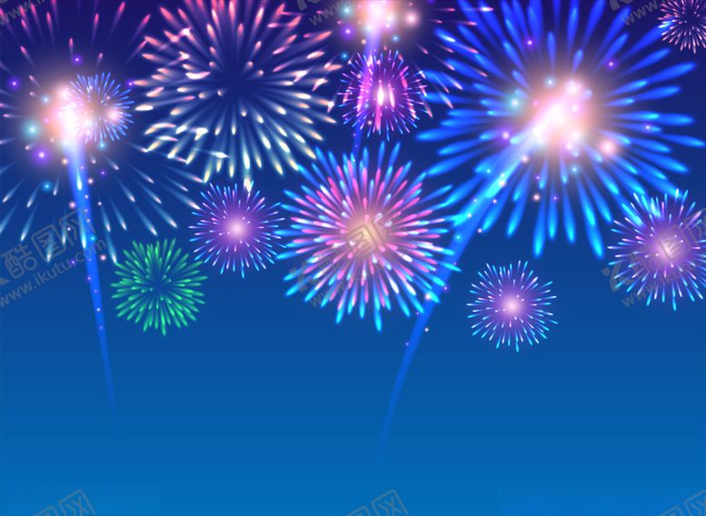 编号：96965409231515281446【酷图网】源文件下载-烟花背景