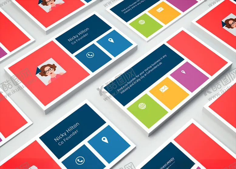 编号：72193309090038124751【酷图网】源文件下载-矢量名片模板