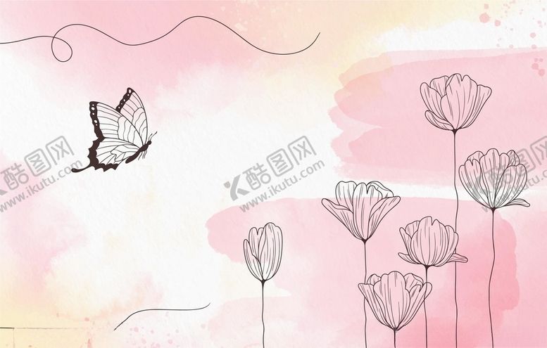 编号：14507905051452214538【酷图网】源文件下载-花朵背景植物