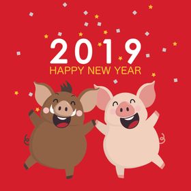 新年海报模板