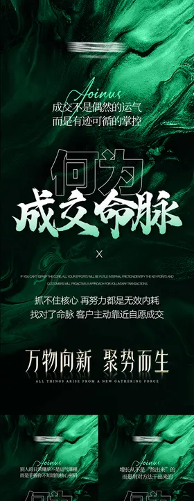 美业高级招商势能海报