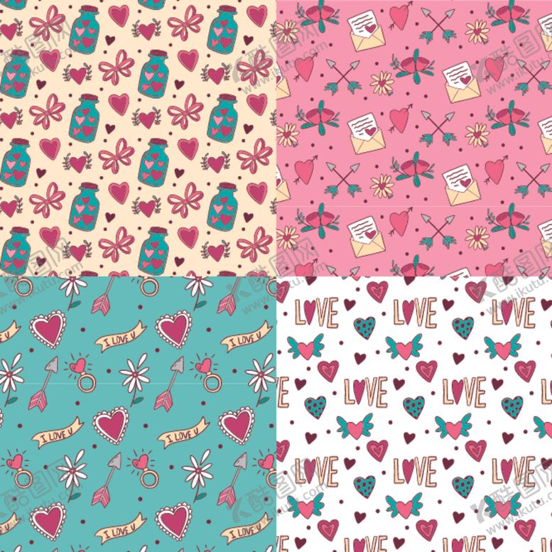 编号：88184609181416452516【酷图网】源文件下载-无缝花纹