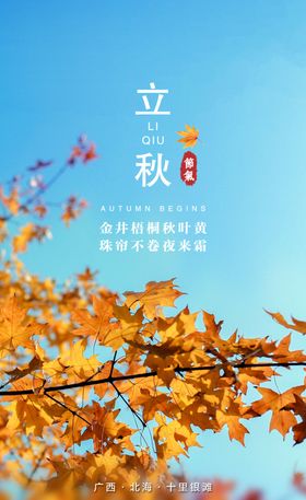 地产立秋