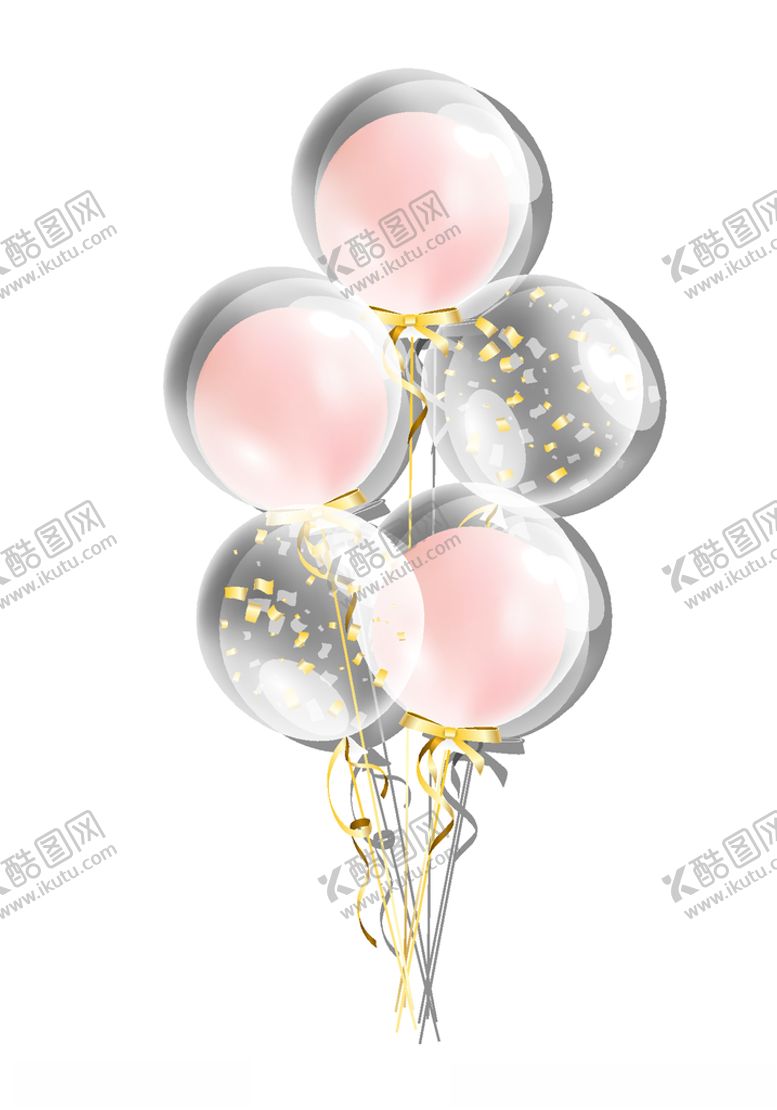 编号：83676809191555203398【酷图网】源文件下载-矢量生日元素