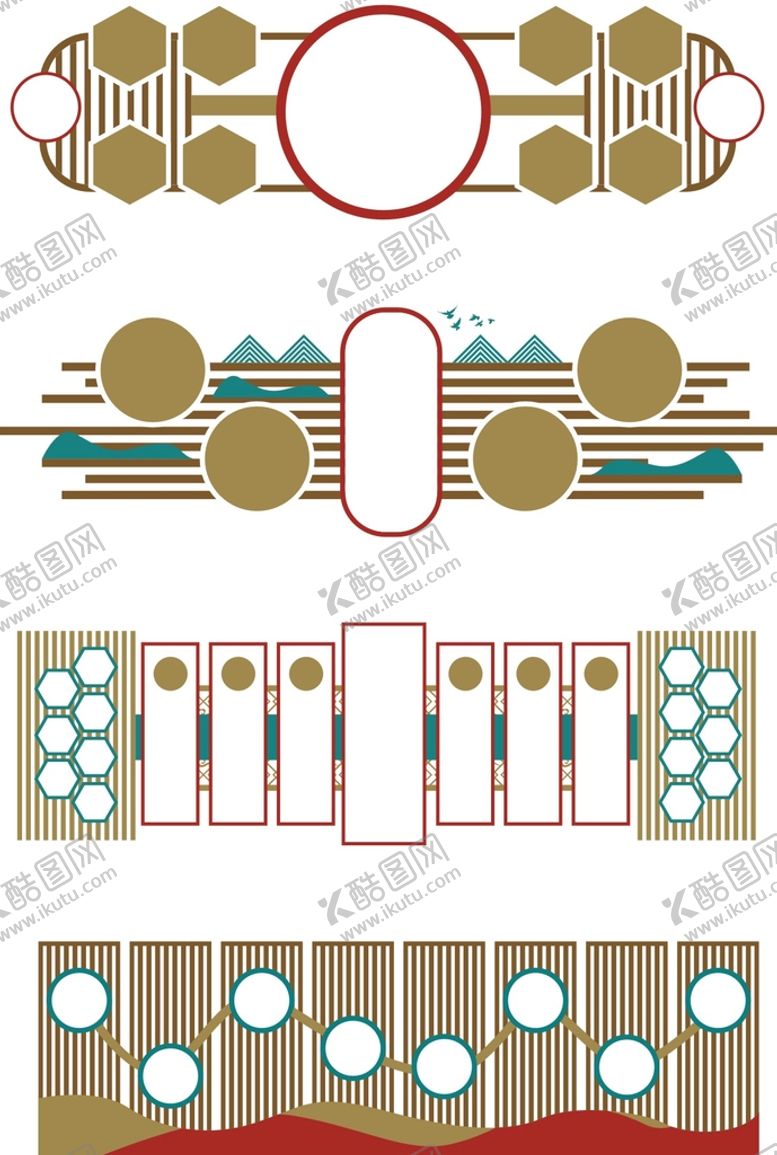 编号：62201801211454116290【酷图网】源文件下载-党建展板边框图片