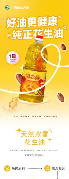 花生油促销电商详情页