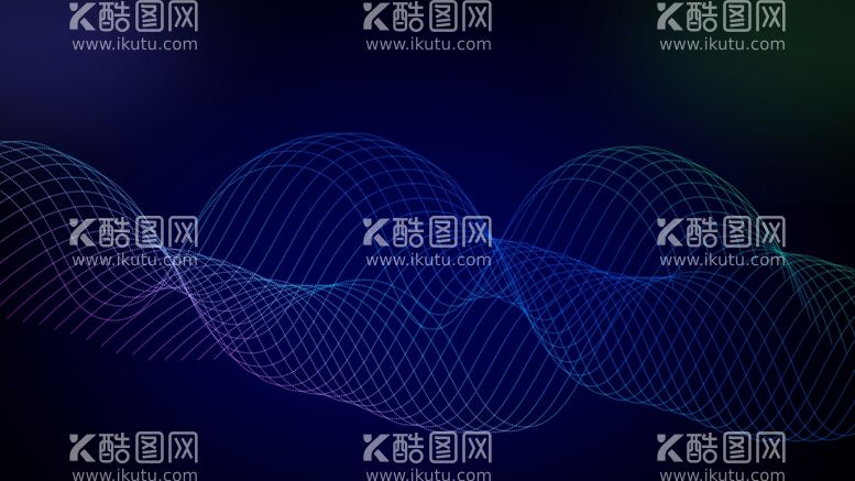 编号：65497412160318226069【酷图网】源文件下载-科技感渐变色曲线背景