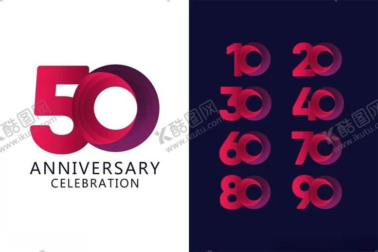 编号：13458107021543369959【酷图网】源文件下载-周年庆数字设计