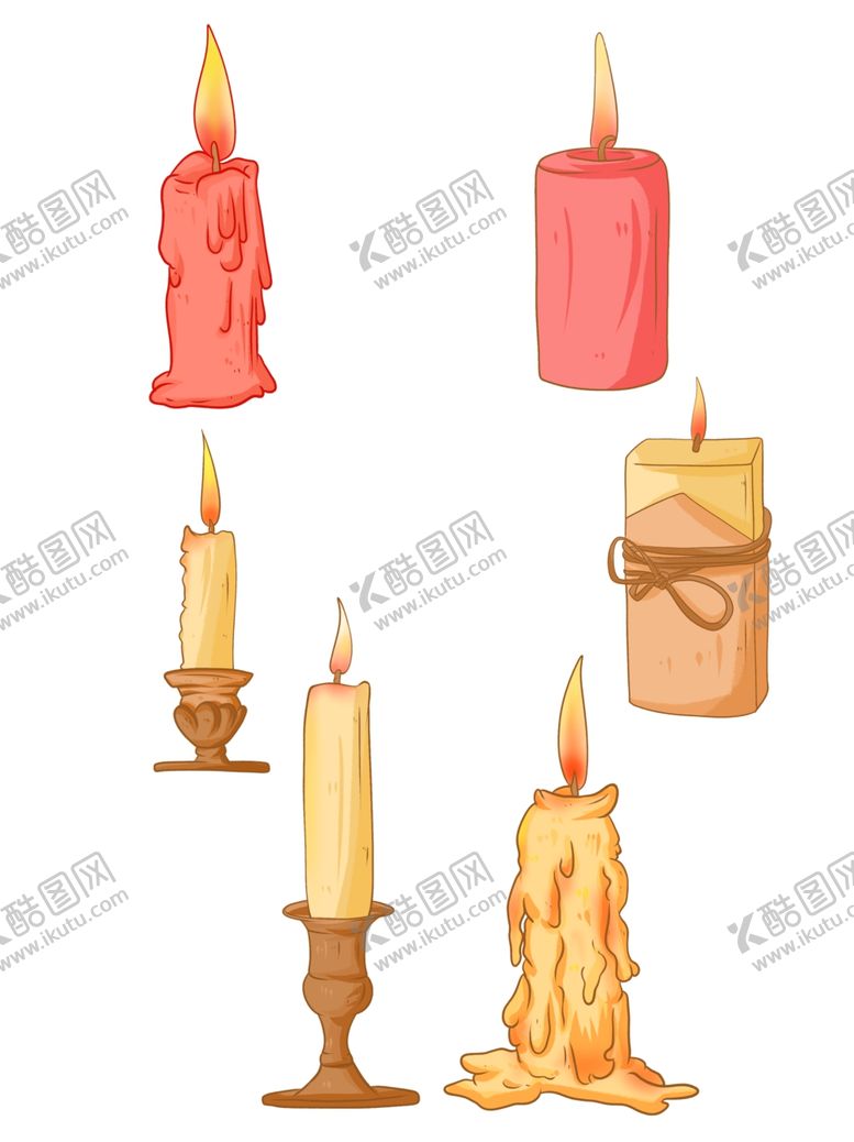 编号：17976506240515095460【酷图网】源文件下载-燃烧的蜡烛