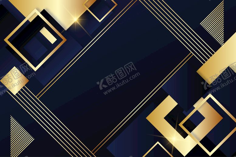 编号：72598410030939308973【酷图网】源文件下载-金色花纹黑色背景