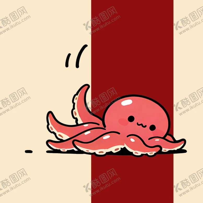 编号：90542703011124461456【酷图网】源文件下载-手绘卡通章鱼