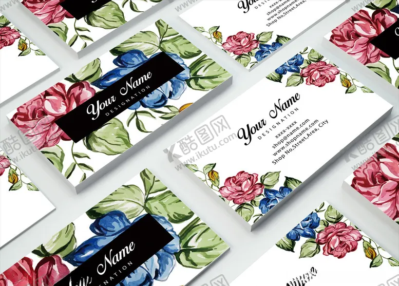 编号：95851910091030247710【酷图网】源文件下载-矢量名片模板