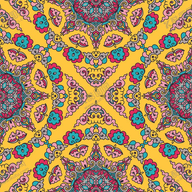 编号：72857610091052096958【酷图网】源文件下载-民族图案