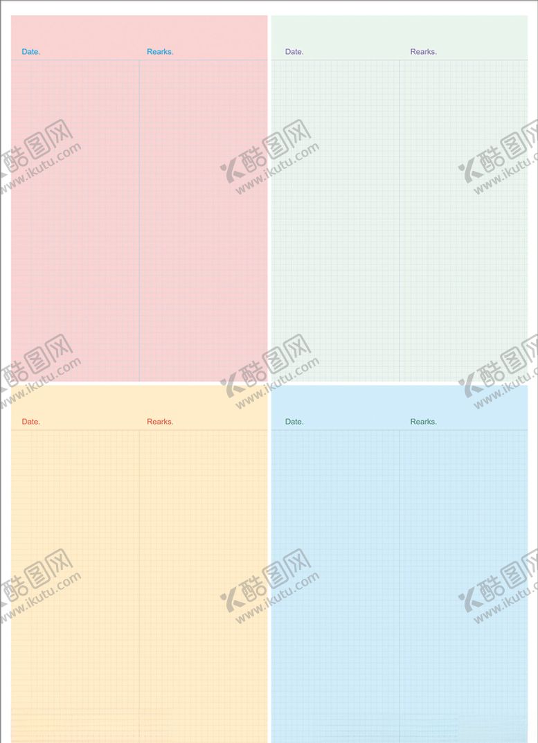 编号：97210007090357143857【酷图网】源文件下载-A5便签本