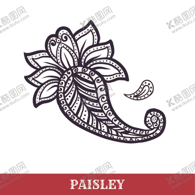 编号：98611107130922546104【酷图网】源文件下载-复古纯色花纹图案