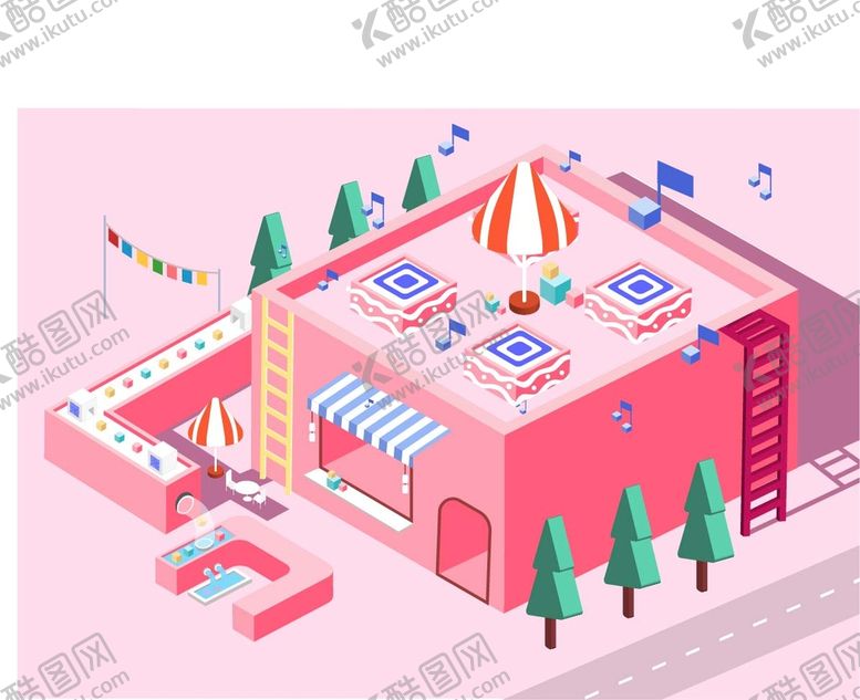 编号：71822611201918247279【酷图网】源文件下载-2.5D插画图