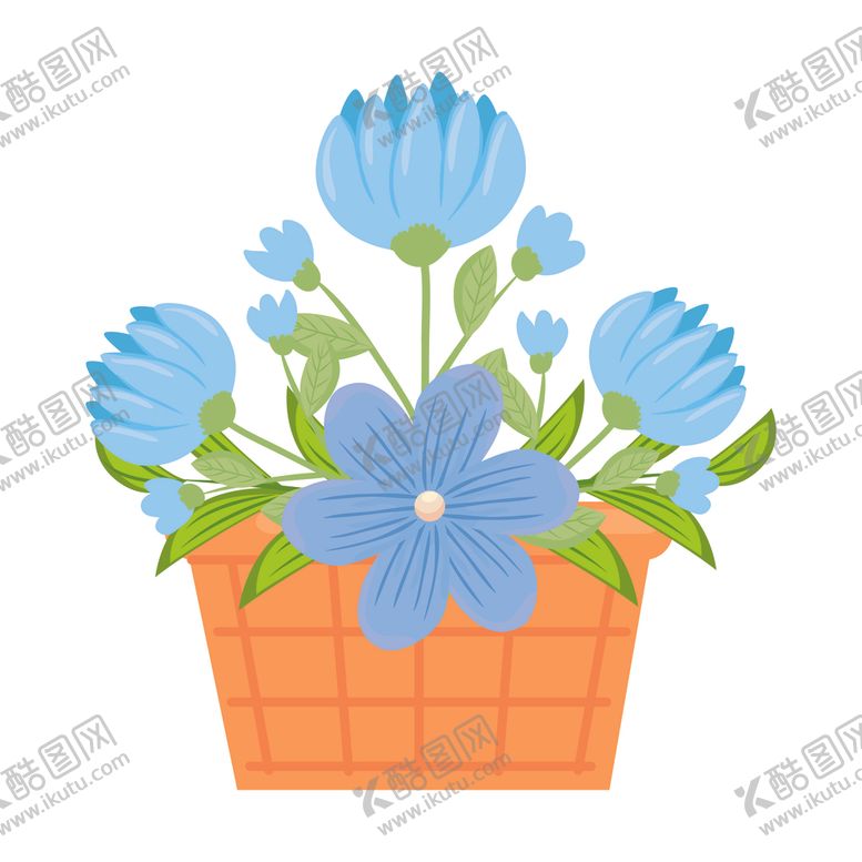 编号：91469803160855031642【酷图网】源文件下载-淡彩花朵