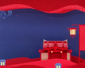 新年春晚卡片