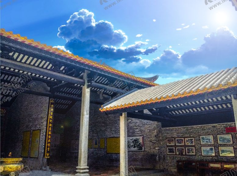 编号：93773507060207594374【酷图网】源文件下载-古风建筑祠堂