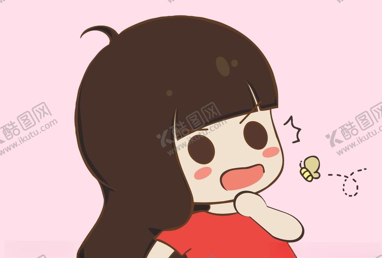 编号：11826605131815158763【酷图网】源文件下载-卡通女孩