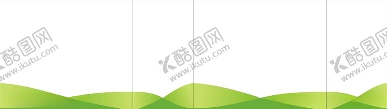 编号：93625004201842518476【酷图网】源文件下载-绿色线条手提袋平面图