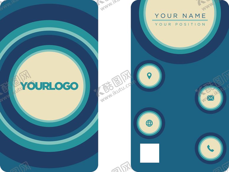 编号：36500107011144284596【酷图网】源文件下载-矢量名片模板