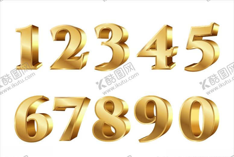 编号：34789805160602584648【酷图网】源文件下载-立体数字