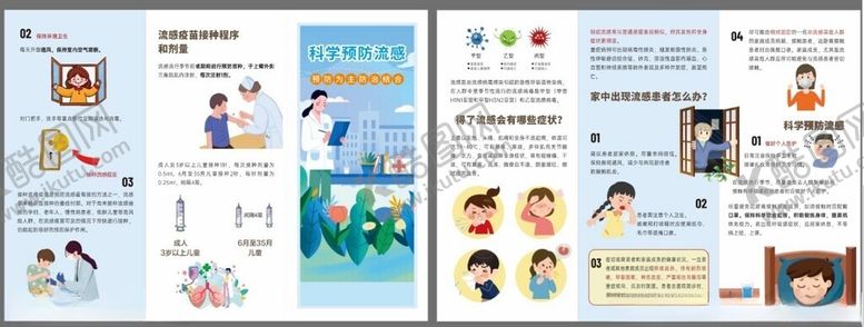 编号：79974812222140386268【酷图网】源文件下载-流感宣传页