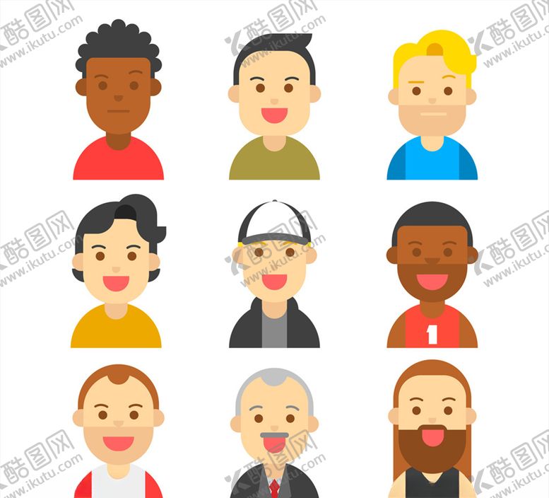 编号：35707510211758519801【酷图网】源文件下载-矢量男子图像